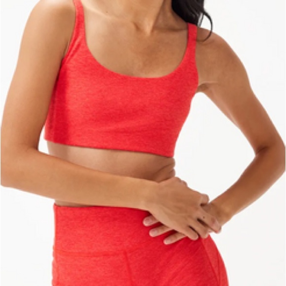 {Outdoor Voices}: Double Time Sports Bra / Red / M